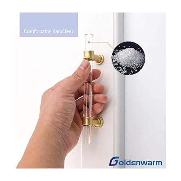 Goldenwarm Tirador de gabinete de acrílico para cocina_3