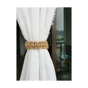 Juego de 4 lazos de cortina trenzados para cortinas_2