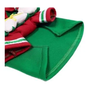 Mogoko Disfraz de elfo de Navidad para perro gato