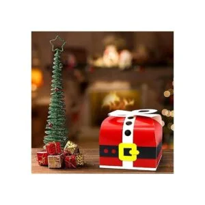 JOYIN 24 cajas de regalo de Navidad 3D con lazo para las_3