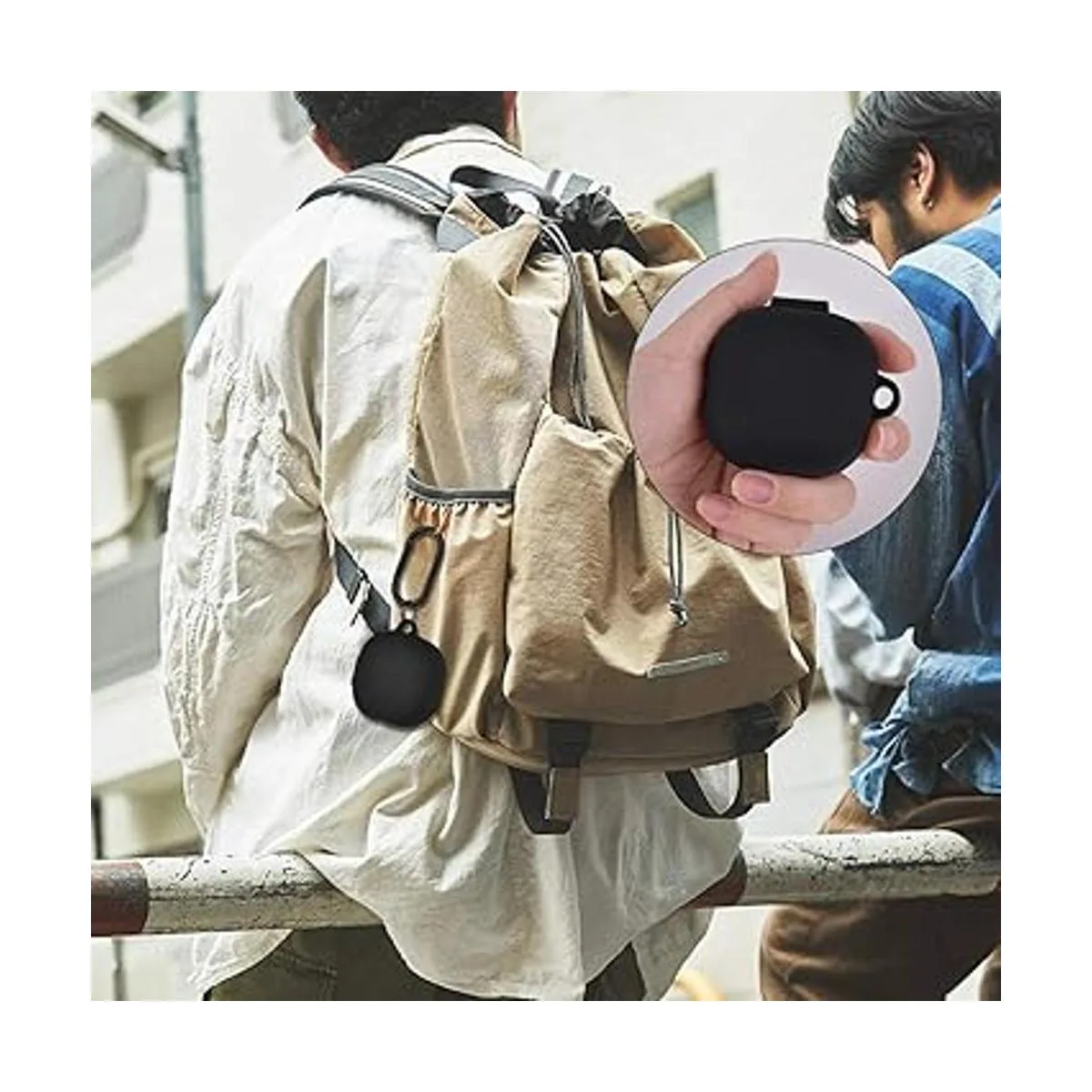 AIRSPO Funda de silicona compatible con Samsung Galaxy