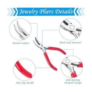 Acejoz Alicates de joyería kit de 6 herramientas para