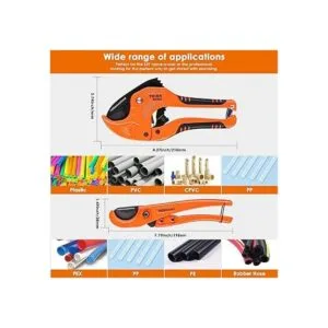 THINKWORK Tubo de trinquete 158 OD y cortadores de