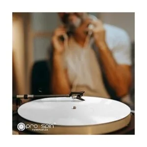 PRO SPIN Tapete acrílico para tocadiscos vintage de vinilo_6