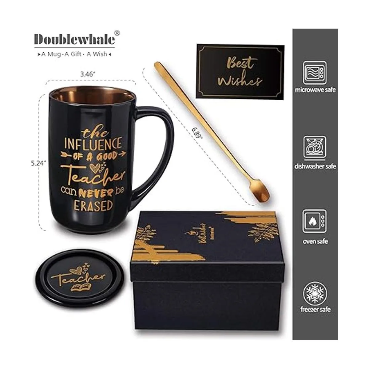 Doublewhale Regalos para profesores regalos de