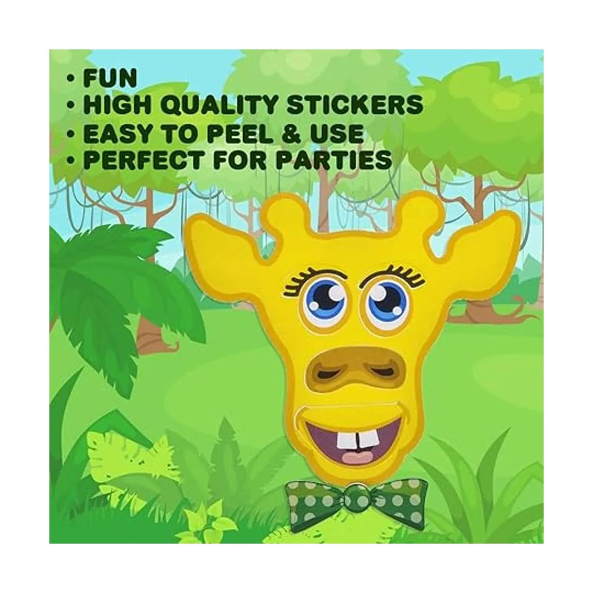 ArtCreativity Make Your Own Zoo Surtido de pegatinas