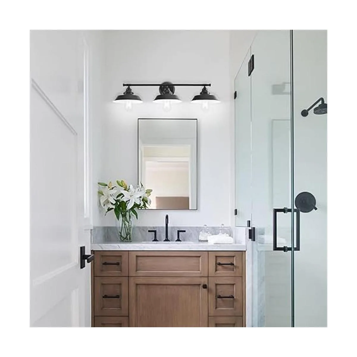 GoYeel Aplique de pared de tocador con 3 luces color_3