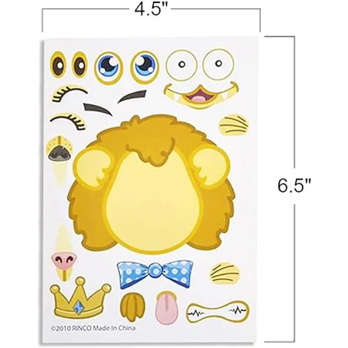 ArtCreativity Make Your Own Zoo Surtido de pegatinas