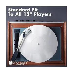 PRO SPIN Tapete acrílico para tocadiscos vintage de vinilo_5