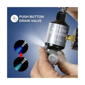 LE LEMATEC Regulador de compresor de aire y separador de_4