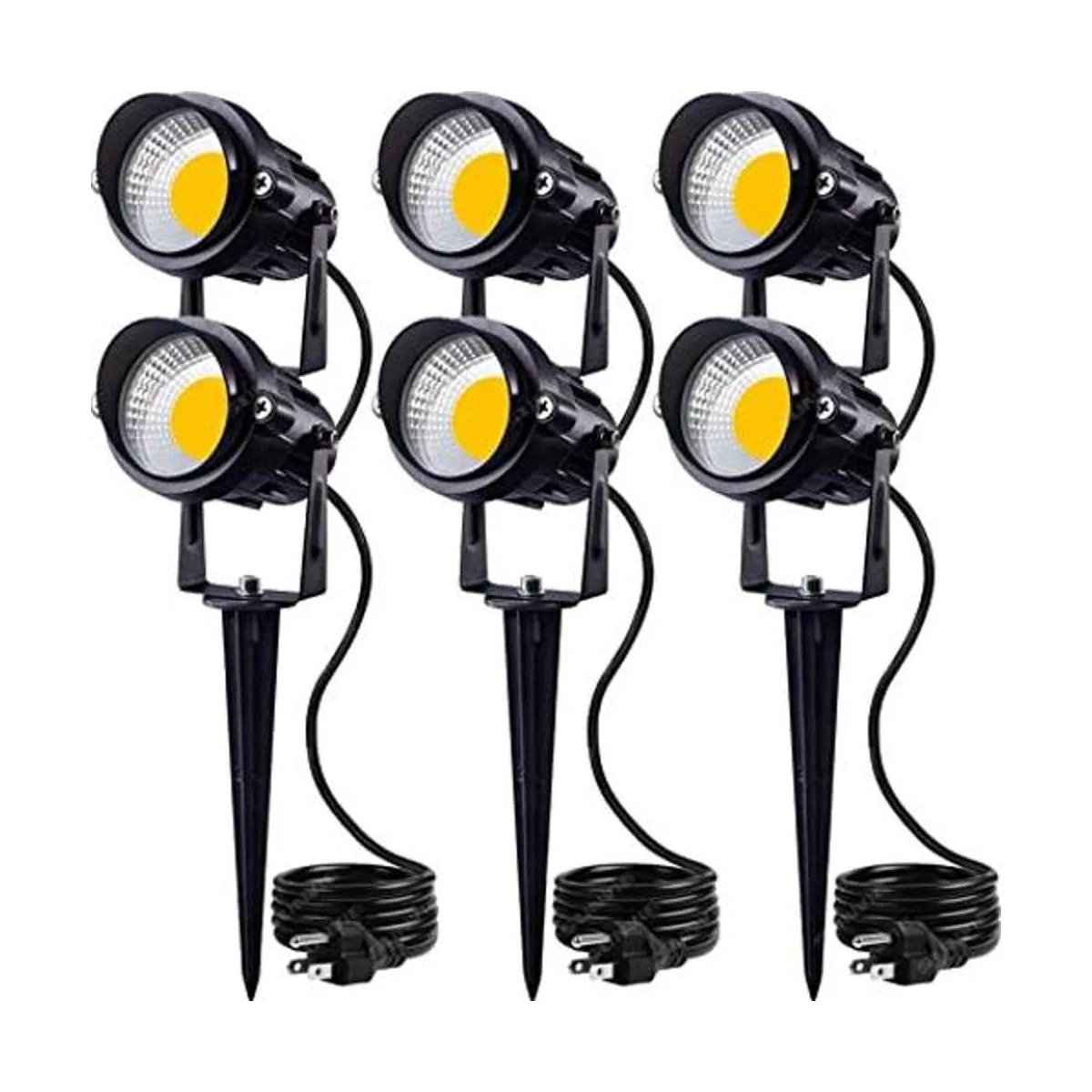 SUNVIE Foco LED para exteriores de 12 W iluminación de_1