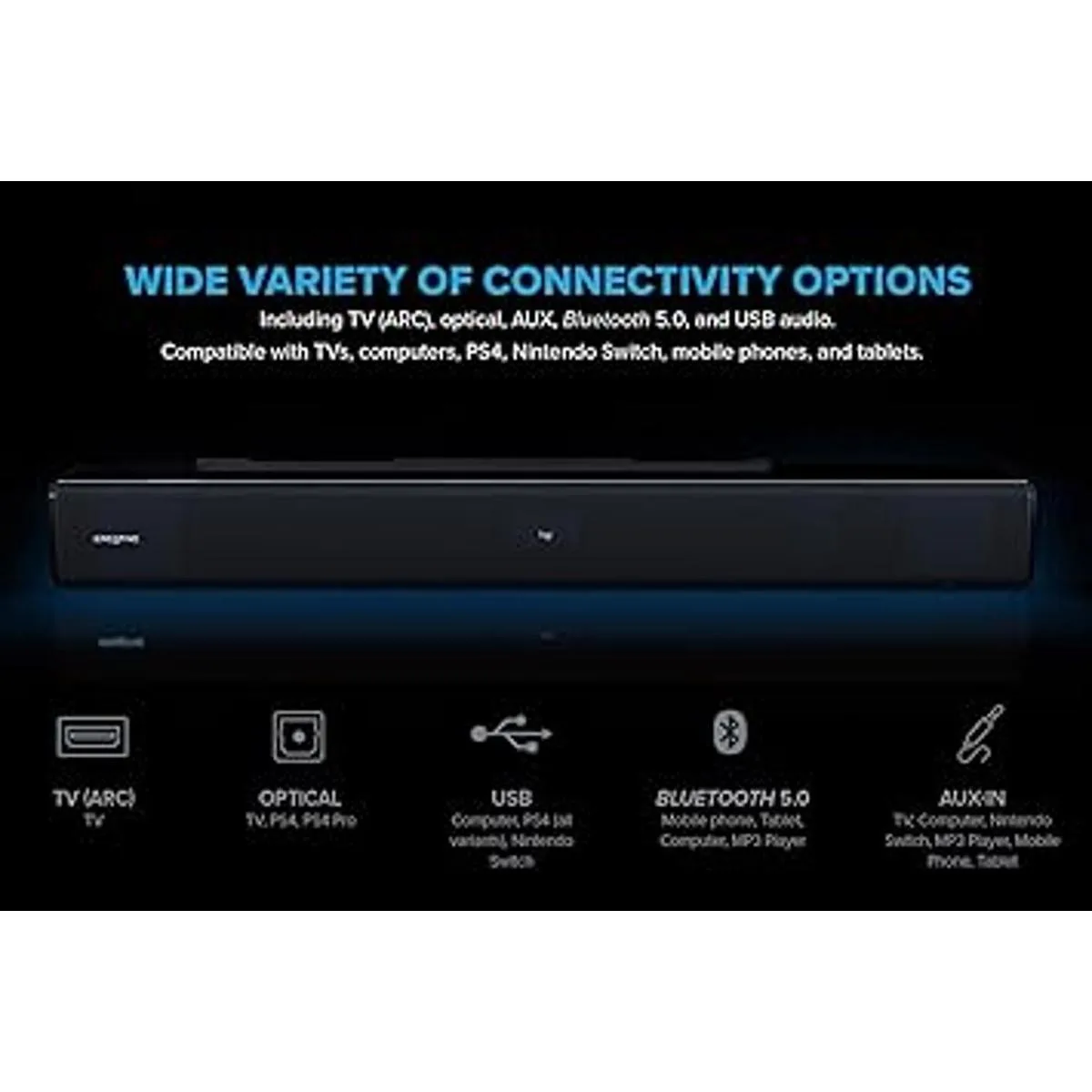 Creative Barra de sonido Stage V2 2.1 con subwoofer_4