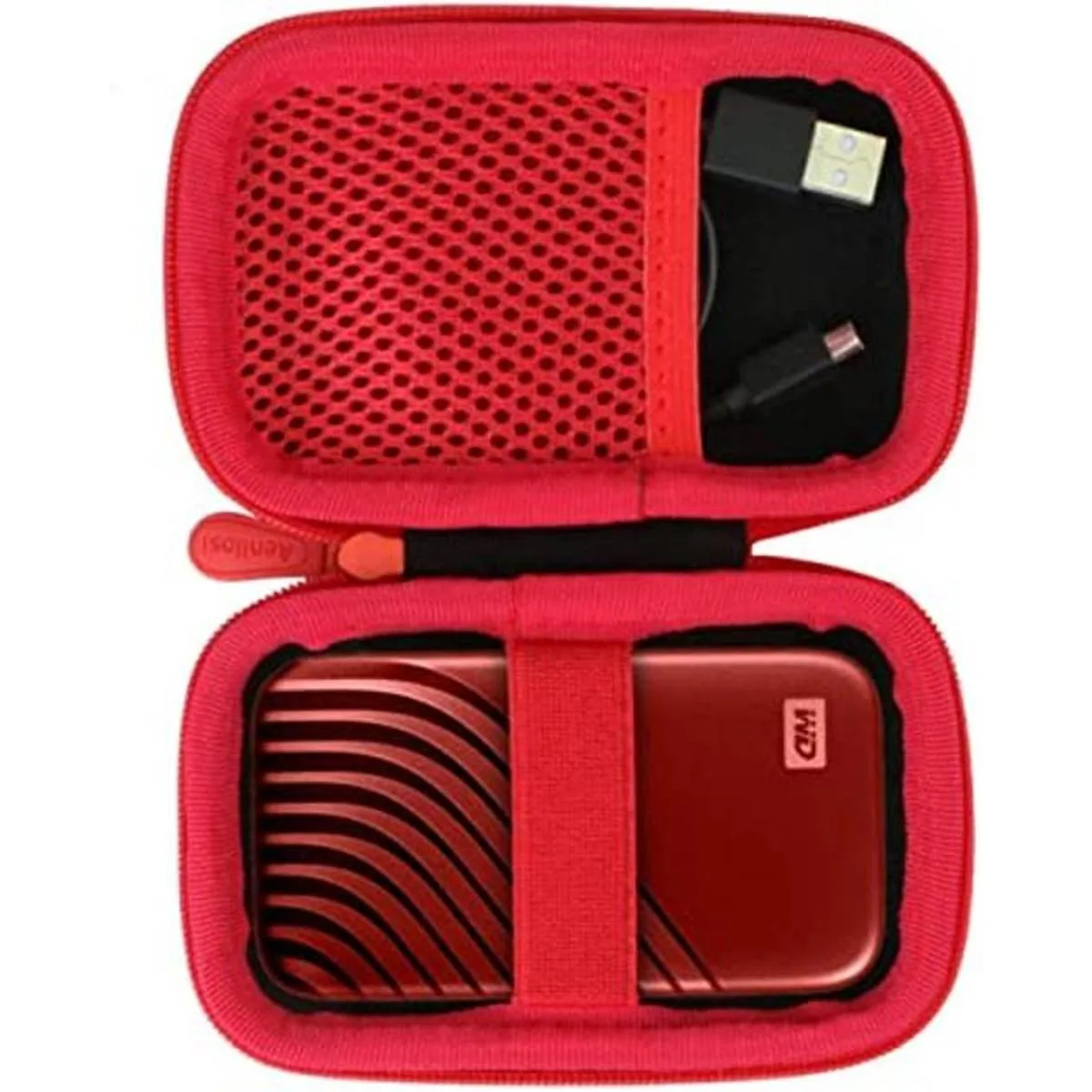 Aenllosi Funda rígida compatible con disco duro WD 1TB_1