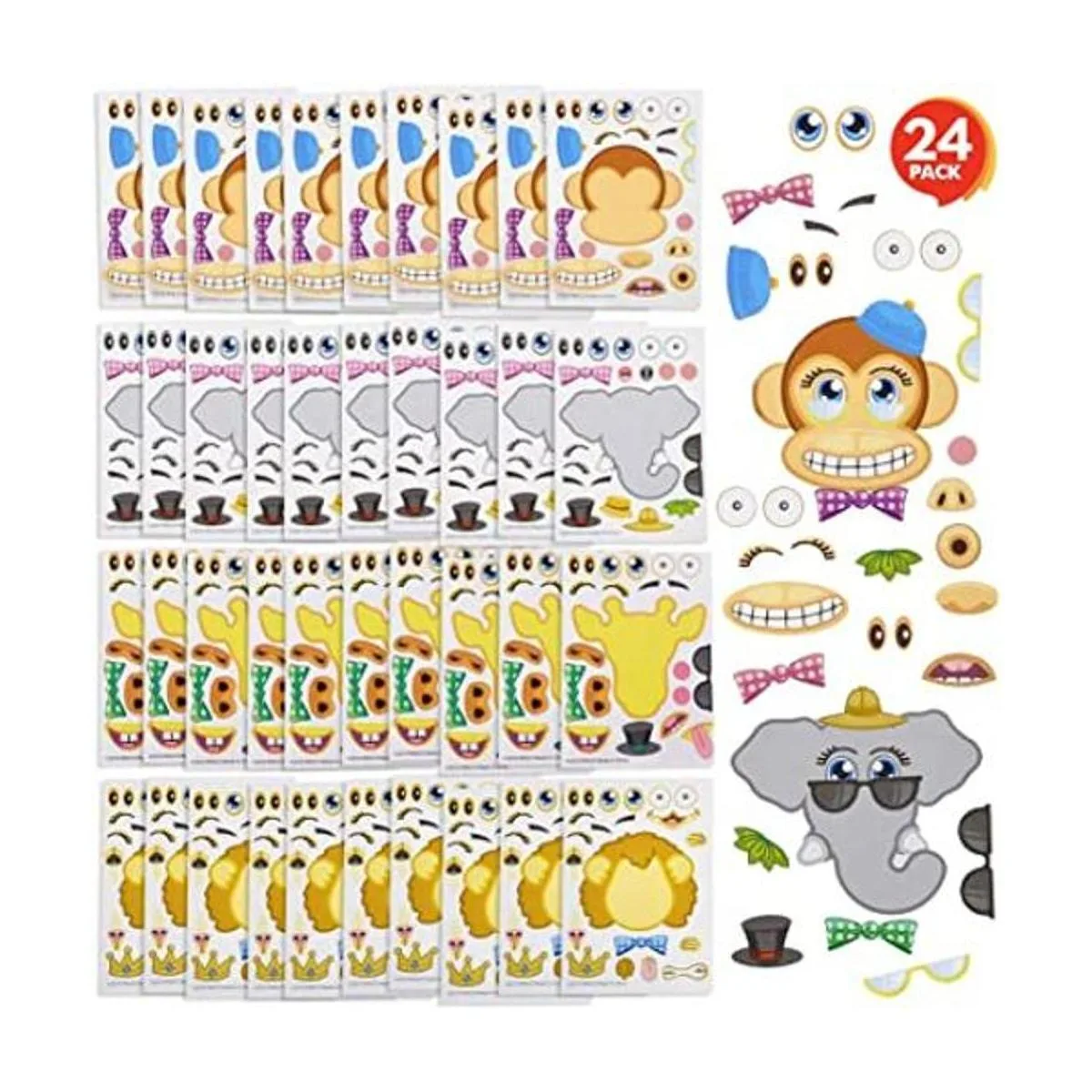 ArtCreativity Make Your Own Zoo Surtido de pegatinas