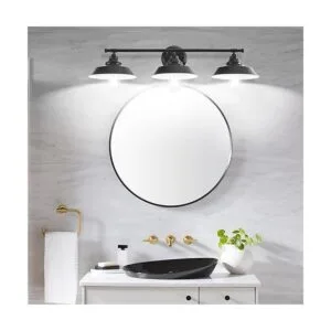 GoYeel Aplique de pared de tocador con 3 luces color_4