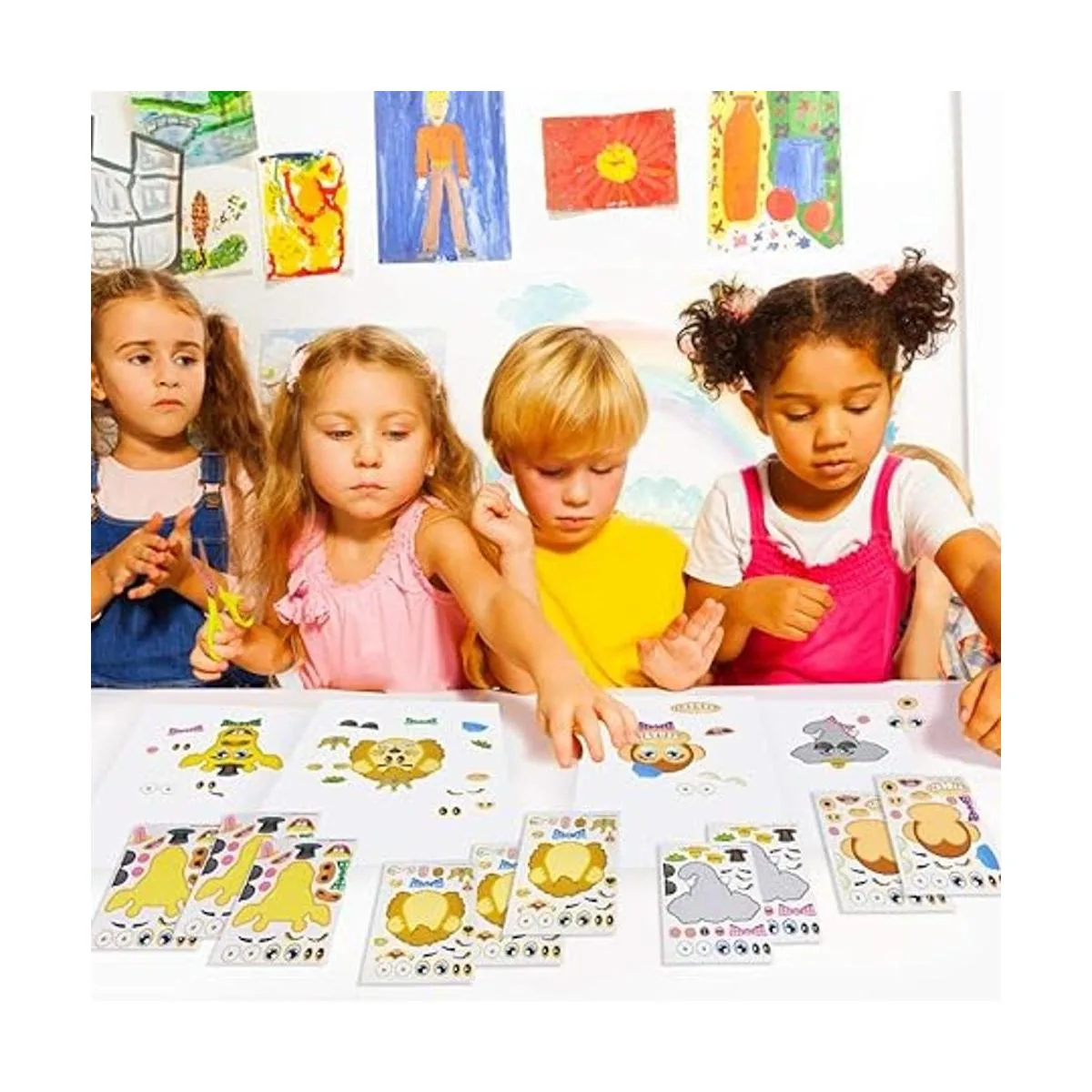 ArtCreativity Make Your Own Zoo Surtido de pegatinas