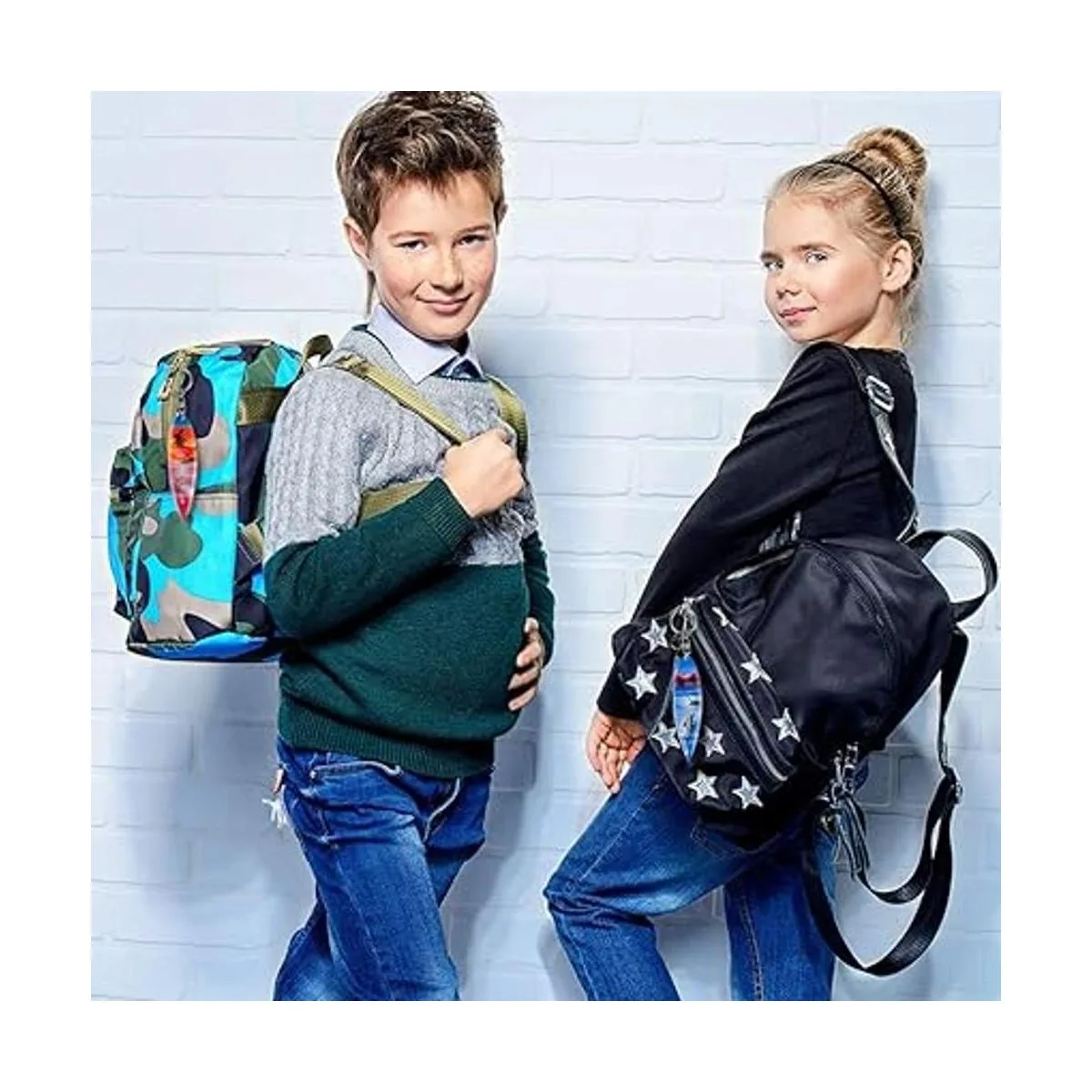 ArtCreativity Llaveros de madera para tabla de surf juego_5