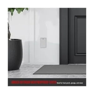 ENERLITES Decoración vertical Placa de pared resistente a