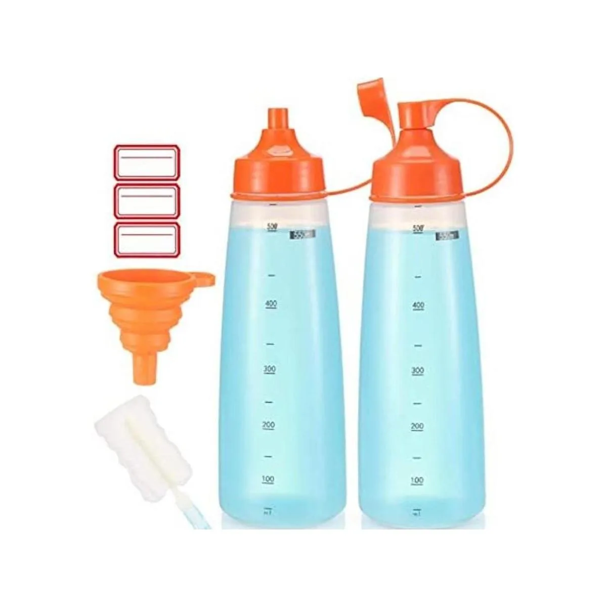 Ondiomn Botella de boca ancha para condimentos paquete_1