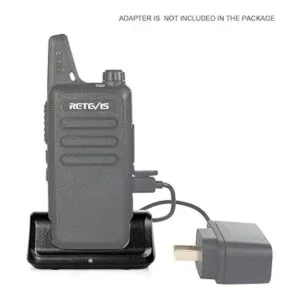 Paquete de 6 bases de carga para Retevis RT22 RT22S Walkie_3