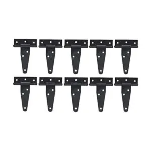 FGen 10pcs bisagra galvanizada en forma de T de 3.0 in_1