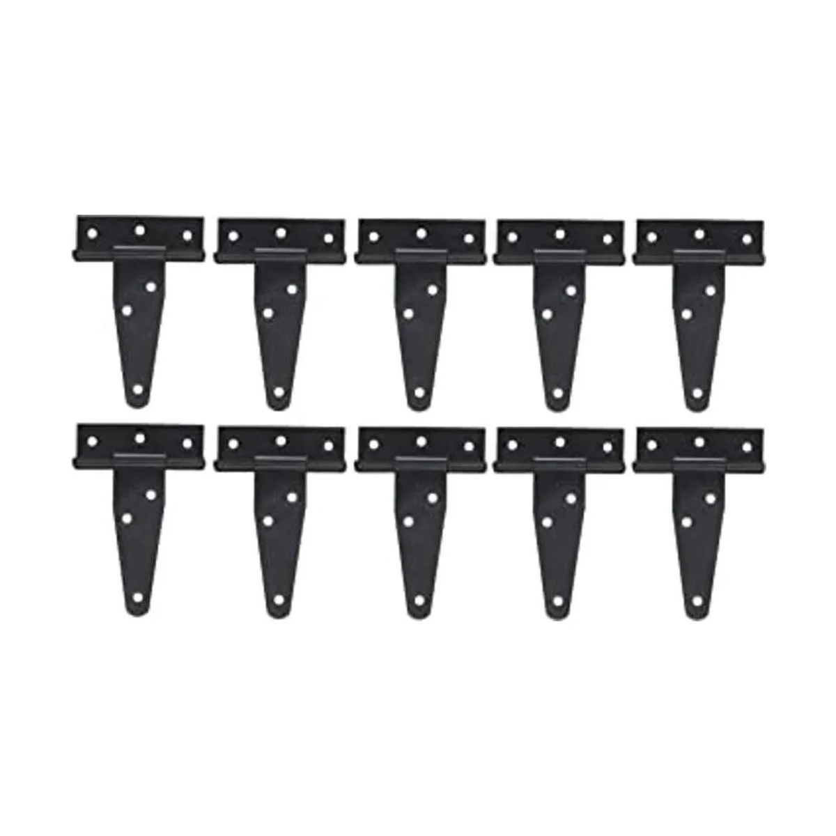 FGen 10pcs bisagra galvanizada en forma de T de 3.0 in_1