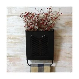 CVHOMEDECO. Primitives Caja de metal galvanizado para