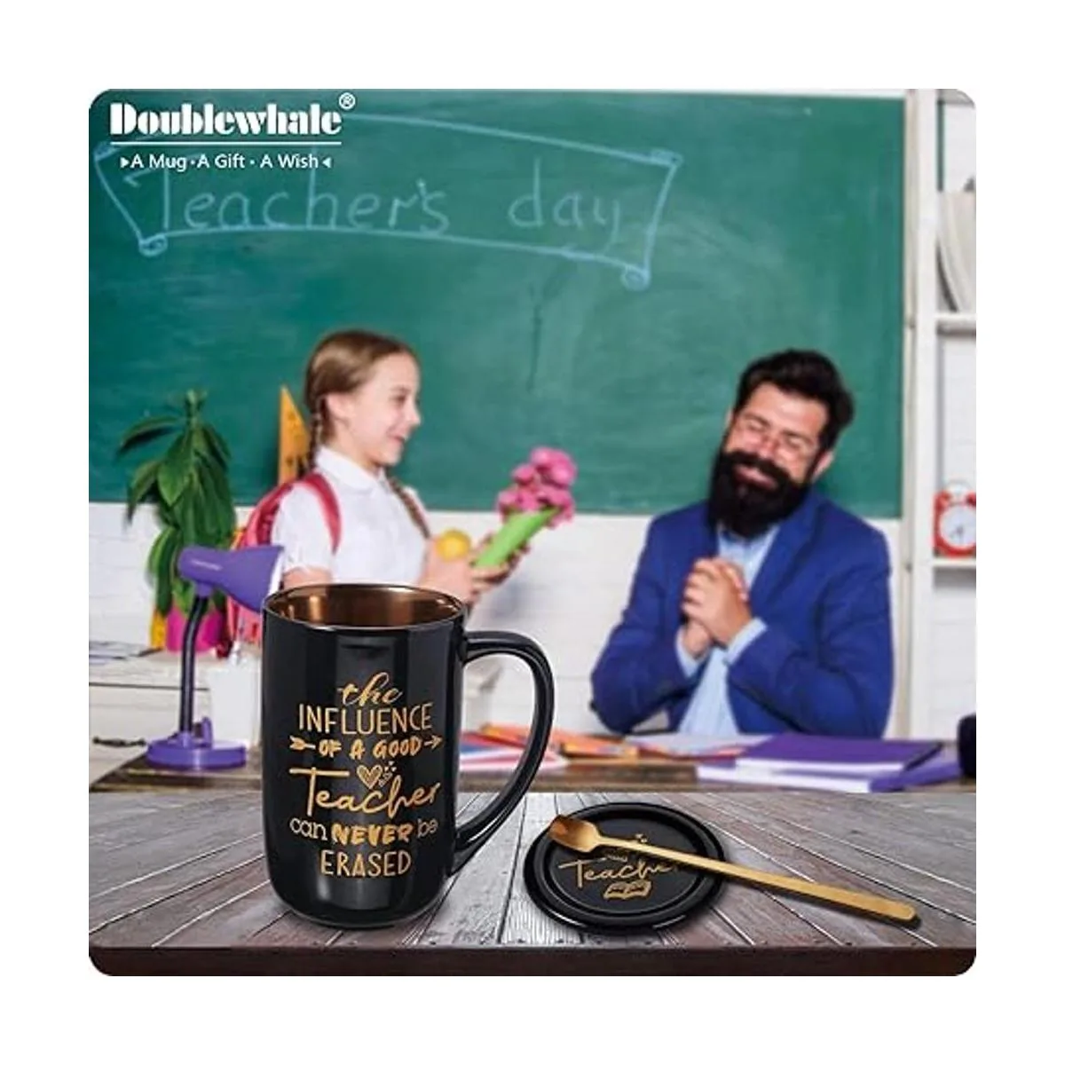 Doublewhale Regalos para profesores regalos de