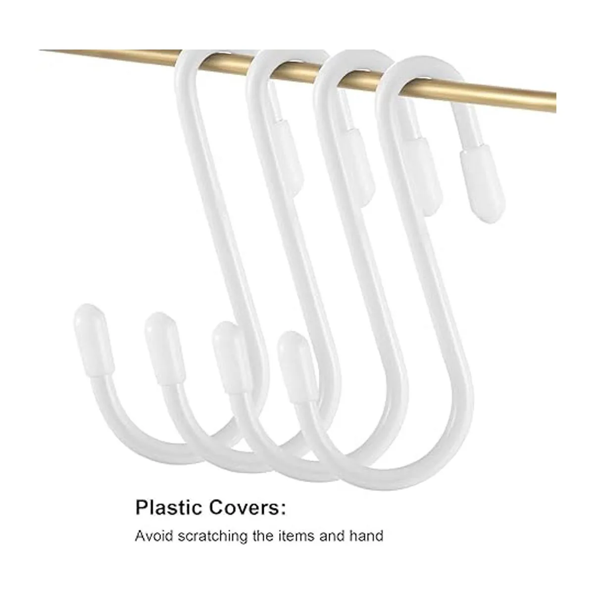 36 ganchos en forma de S para colgar en la cocina baño