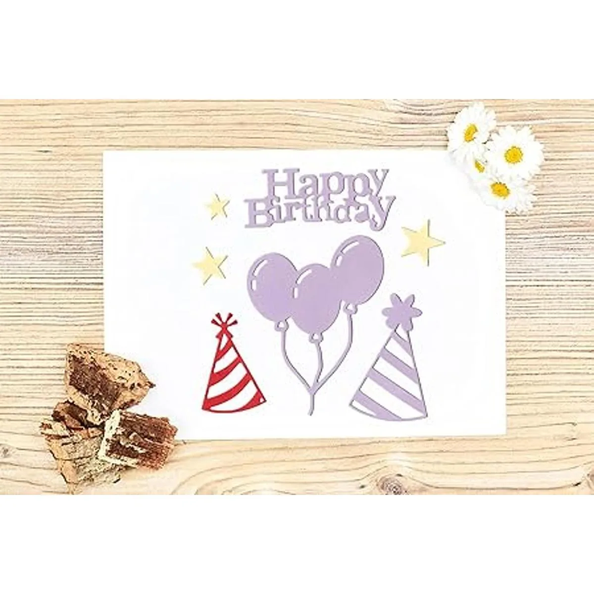 Plantilla de metal para plantillas de cumpleaños para