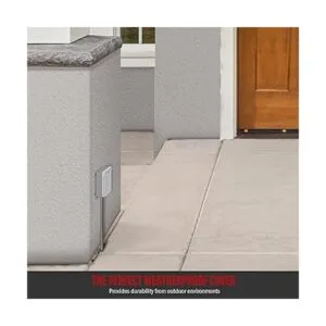 ENERLITES Decoración vertical Placa de pared resistente a