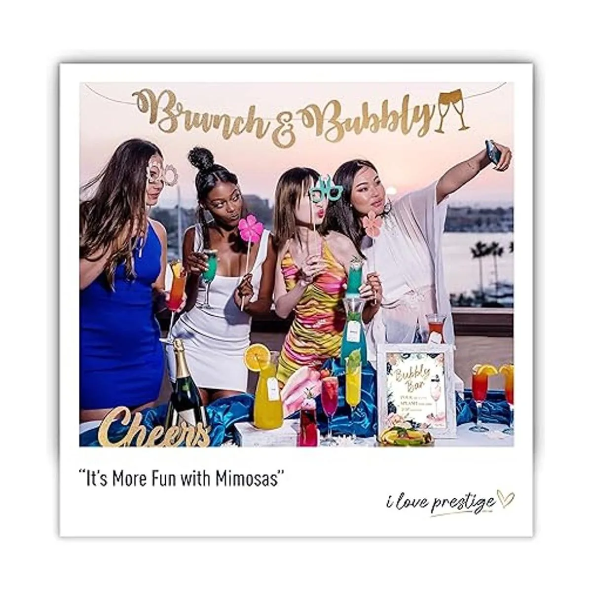 PRESTIGE Kit de decoración de bar de Mimosa decoración_5