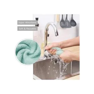 Paquete de 20 paños de cocina de microfibra_2