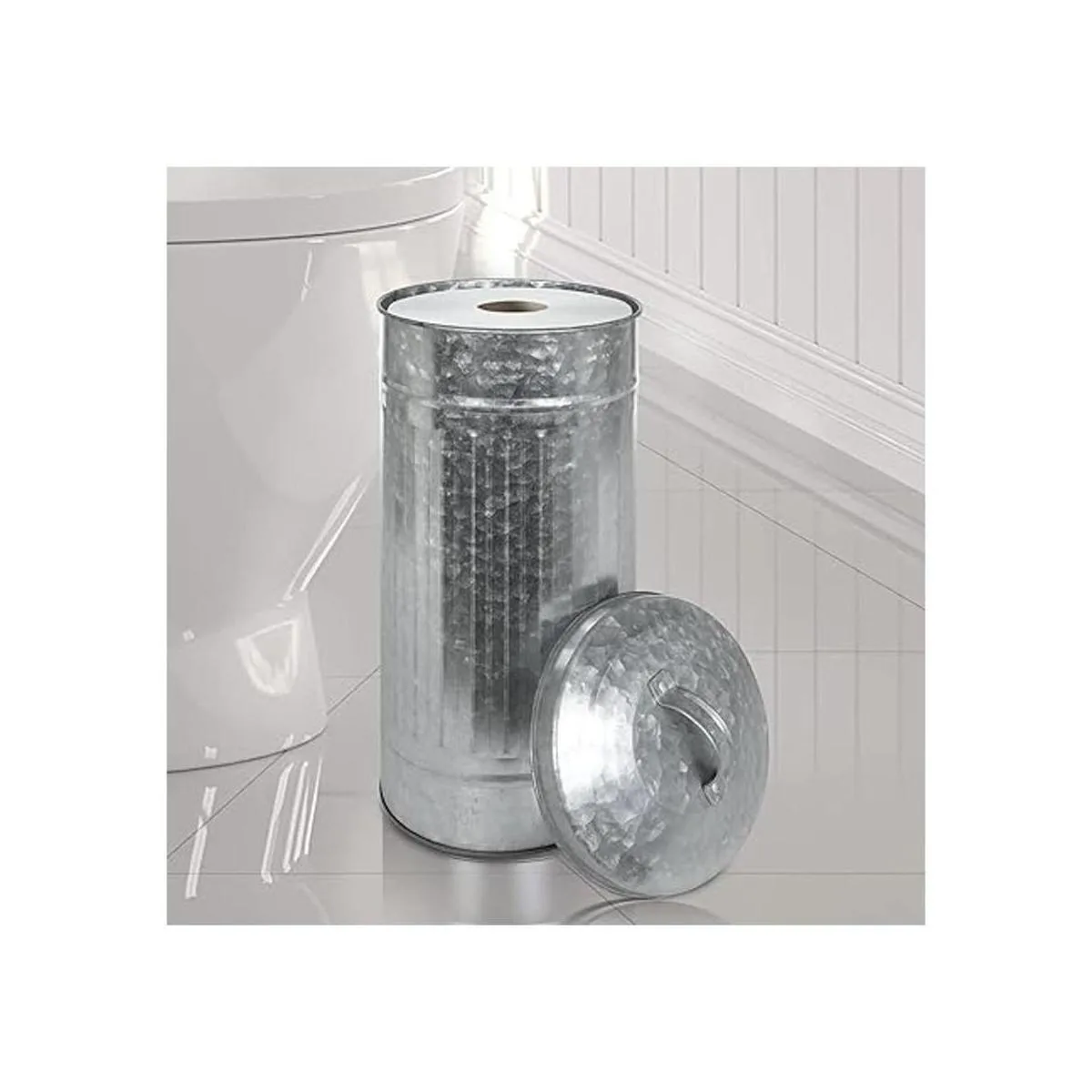 Autumn Alley Soporte organizador de papel higiénico de pie