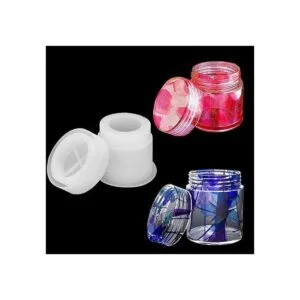 Moldes de resina de 4 estilos para hacer joyas tarros de_4