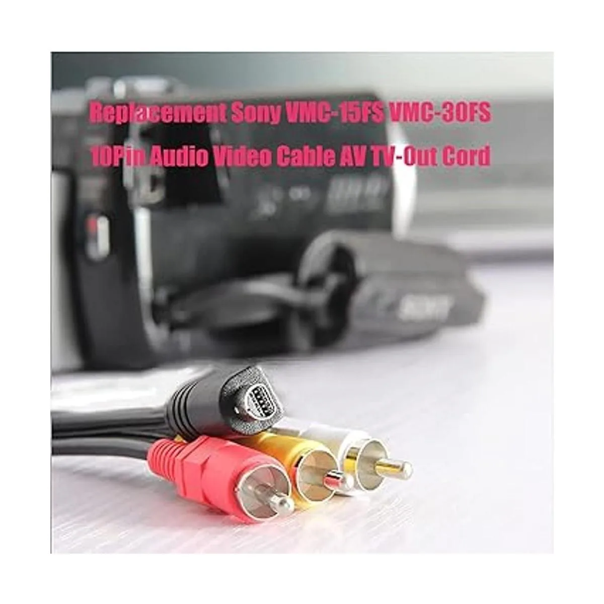 Cable de audio de repuesto VMC15FS VMC30FS de 10 pines_5