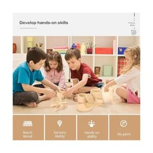 MONT PLEASANT Montessori Juguetes sensoriales de_4