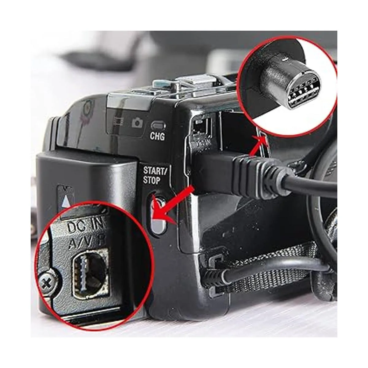 Cable de audio de repuesto VMC15FS VMC30FS de 10 pines_3