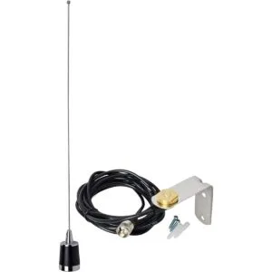 HYS Antena amateur NMO de doble banda de 20 pulgadas VHF_1
