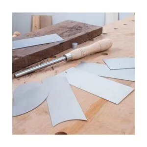 Fulton Raspador de bruñido con 6 piezas de raspador