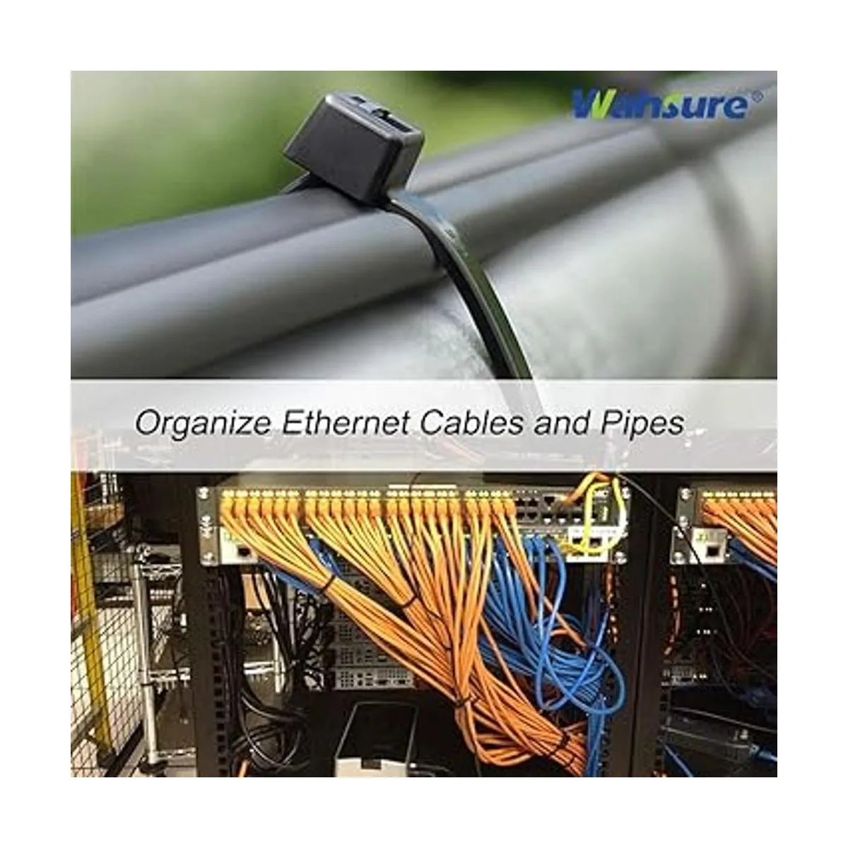 Extreme High Heat Resistant Cable Zip Ties 8 Inch Heavy_4