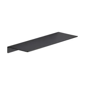 Danpoo Estante de pared de metal estante flotante negro_1