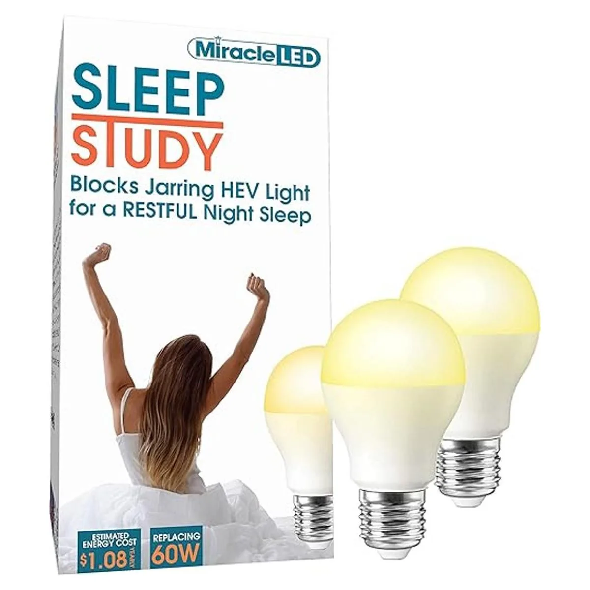 Miracle LED Bombilla de bloqueo de luz azul de 9 W para_1