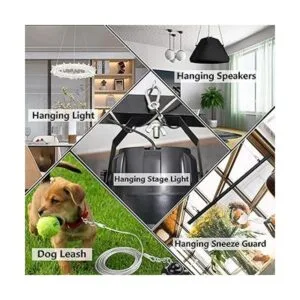 Ekunbuy Cable de seguridad de acero inoxidable cable de