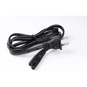 Cable de alimentación de 2 clavijas de repuesto de cable_3