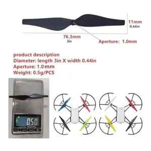 7 colores 28pcs hélices para DJI Tello Puzzle Drone Mini