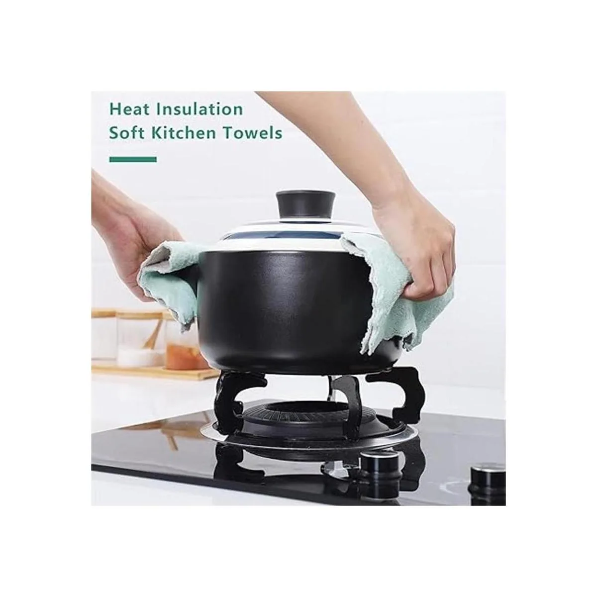 Paquete de 20 paños de cocina de microfibra_5