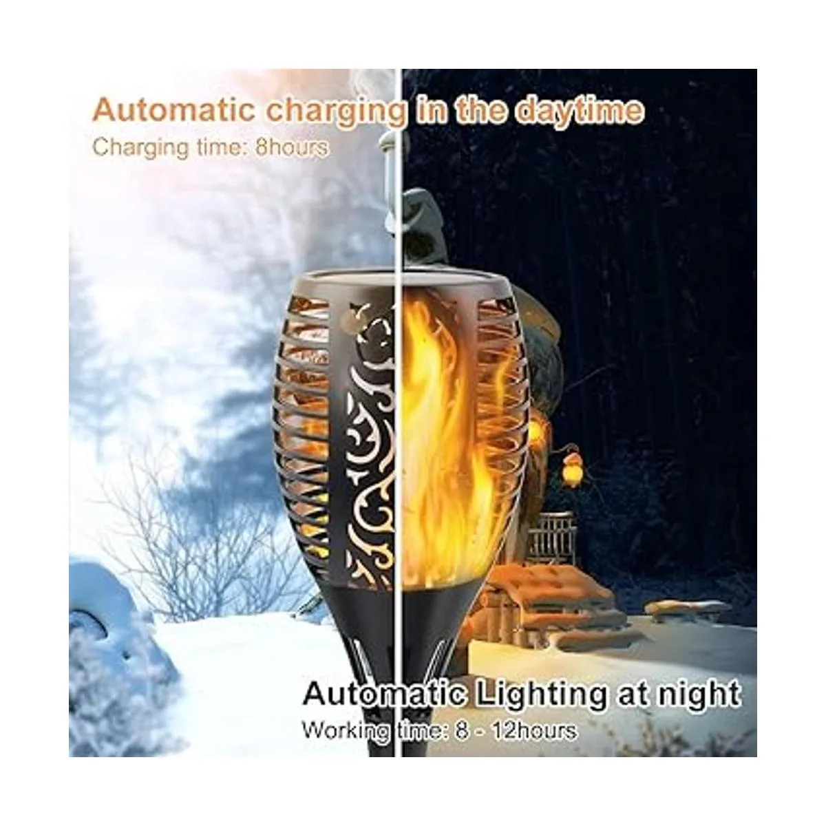 Luces solares permande actualizadas al aire libre luces