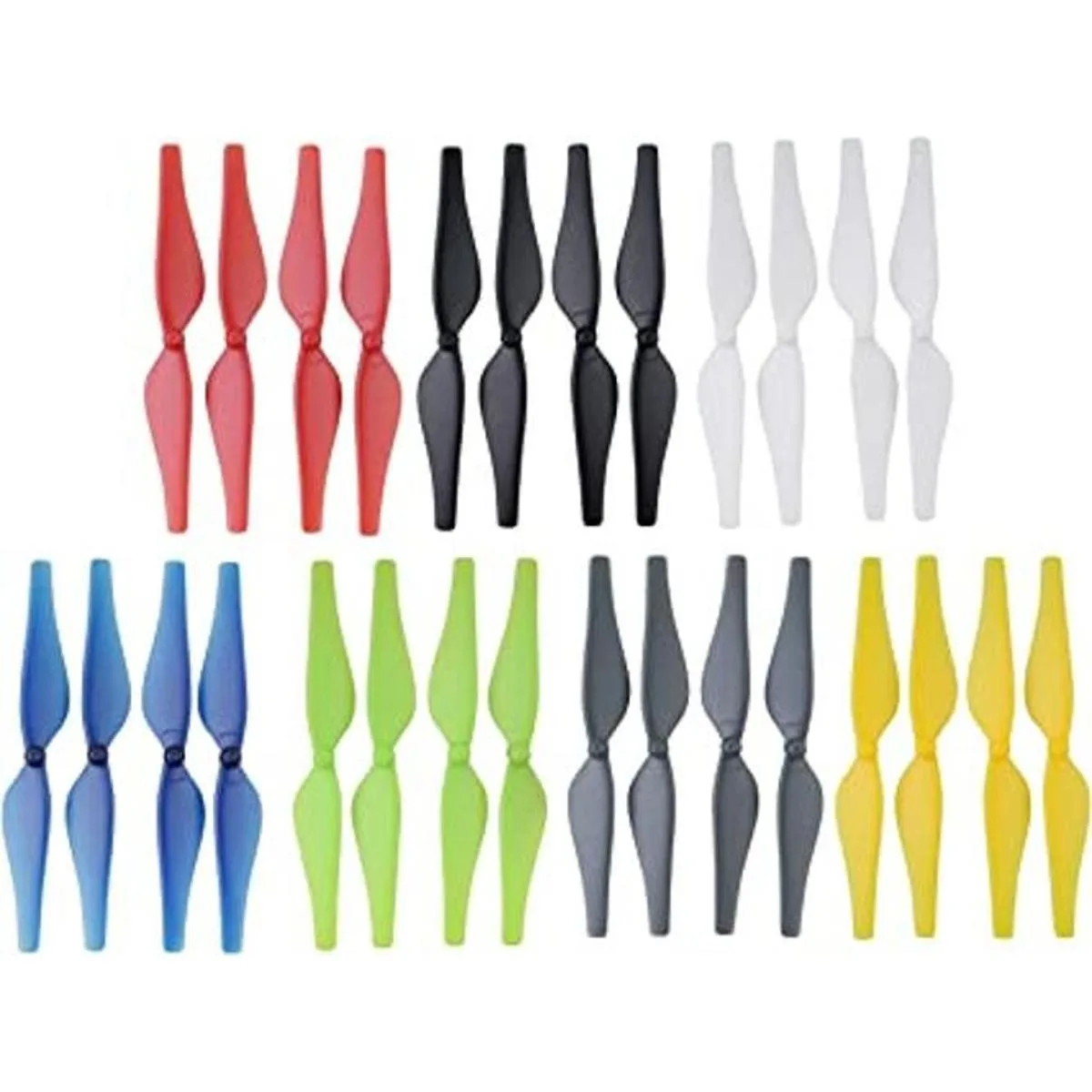 7 colores 28pcs hélices para DJI Tello Puzzle Drone Mini