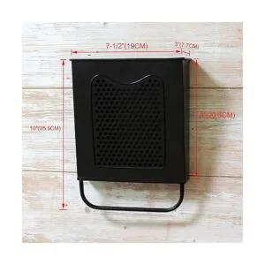 CVHOMEDECO. Primitives Caja de metal galvanizado para